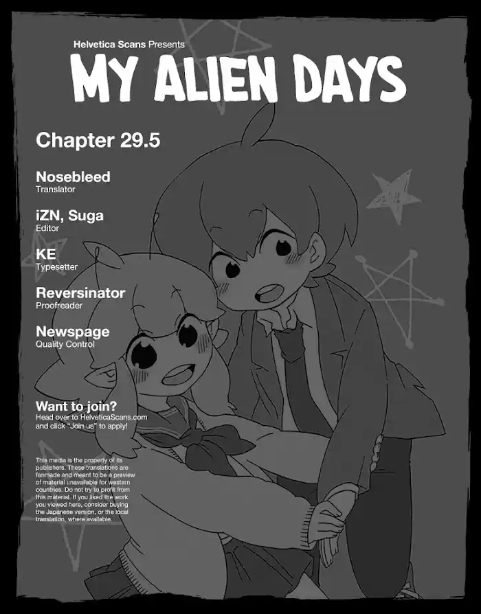 My Alien Days Webcomic Chapter 29.5