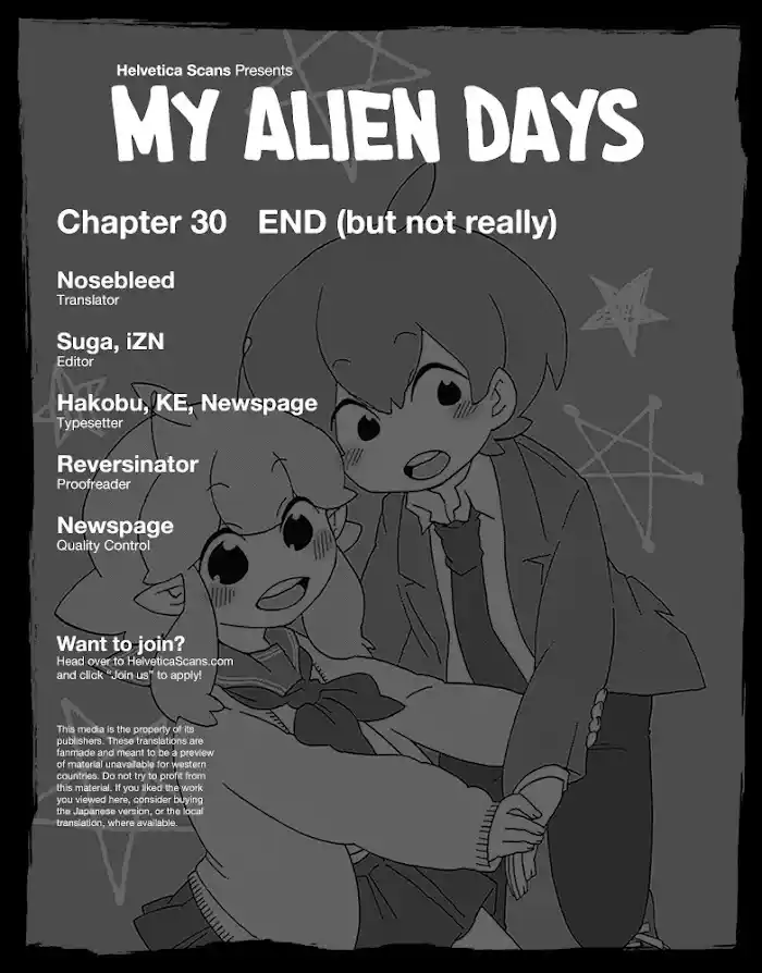 My Alien Days Webcomic Chapter 30
