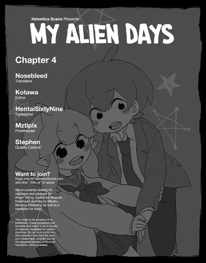 My Alien Days Webcomic Chapter 4