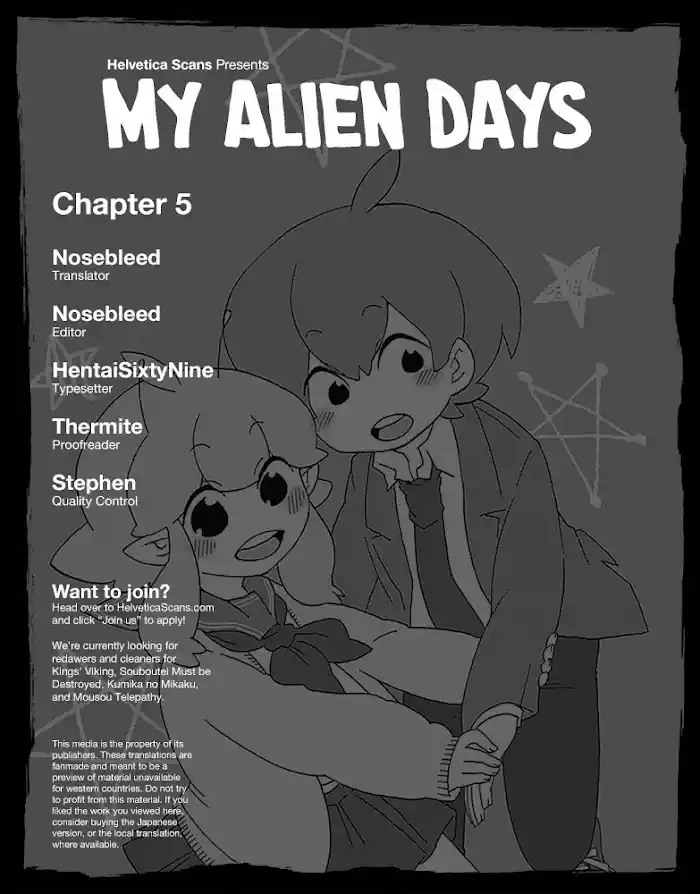 My Alien Days Webcomic Chapter 5