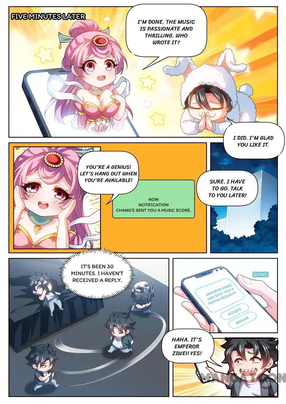 My Amazing Wechat Chapter 483