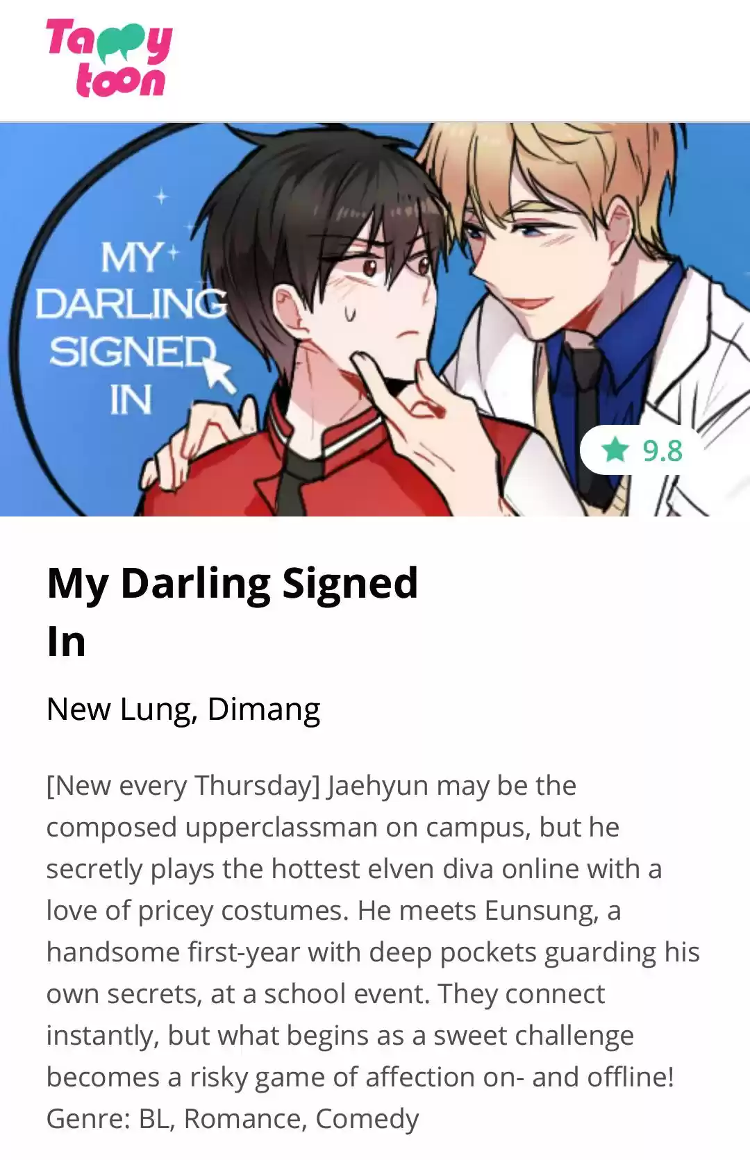 My Darling Signed In Ch.1