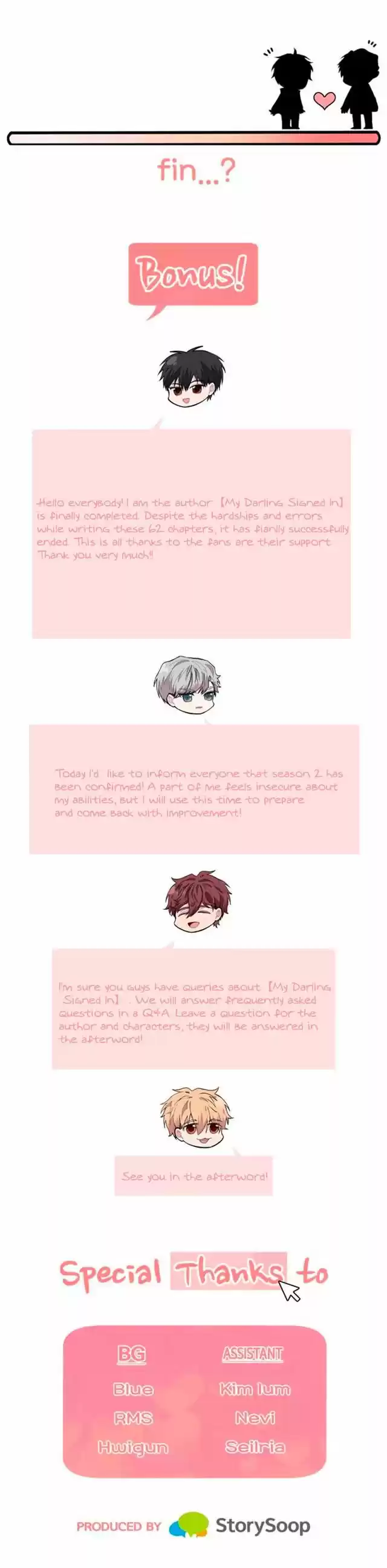 My Darling Signed In Chapter 62