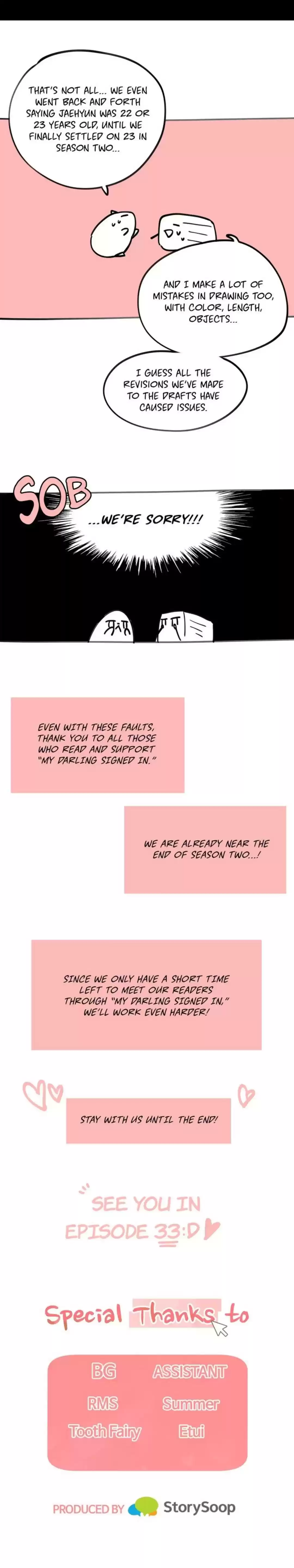 My Darling Signed In Chapter 95