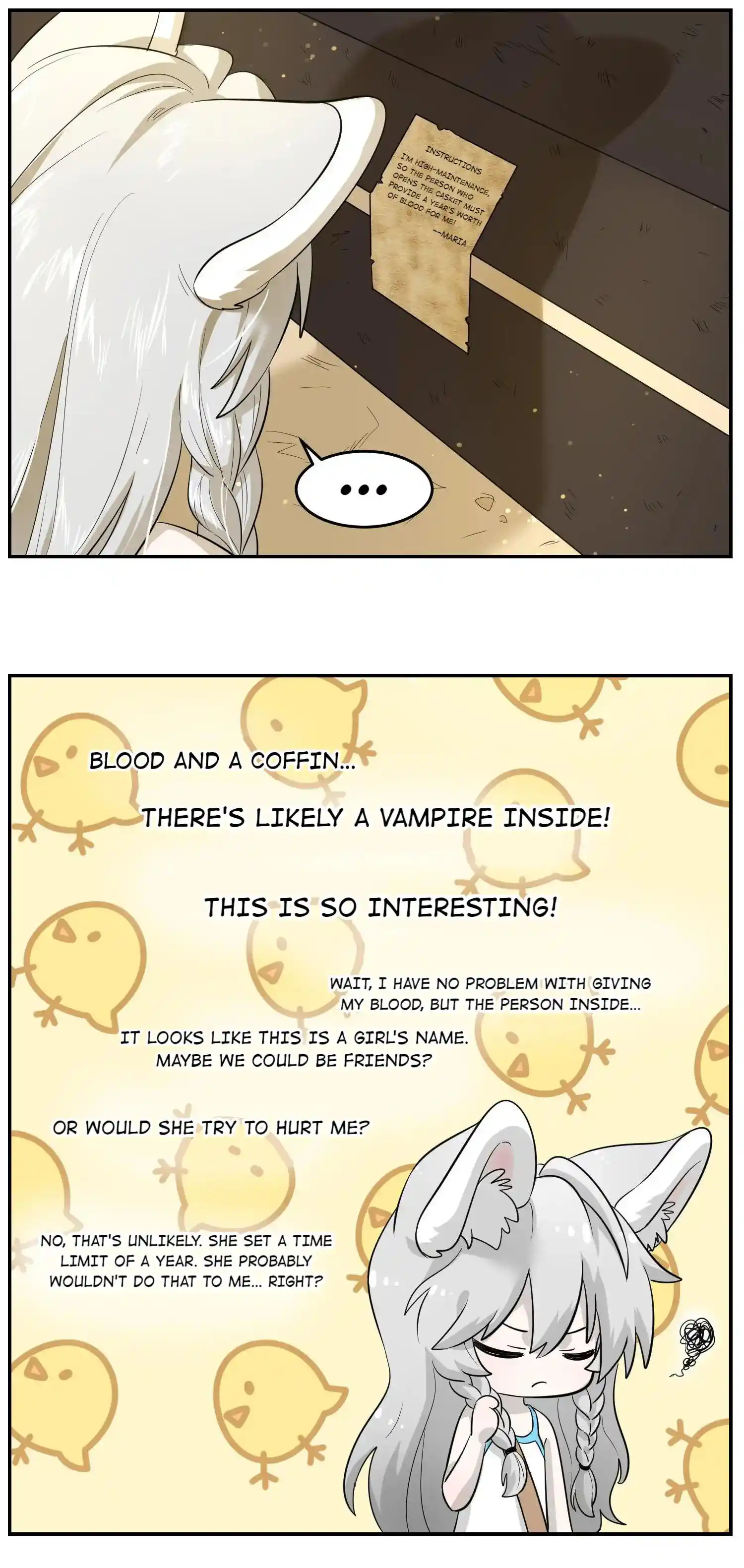 My Food Seems To Be Very Cute Chapter 2.1