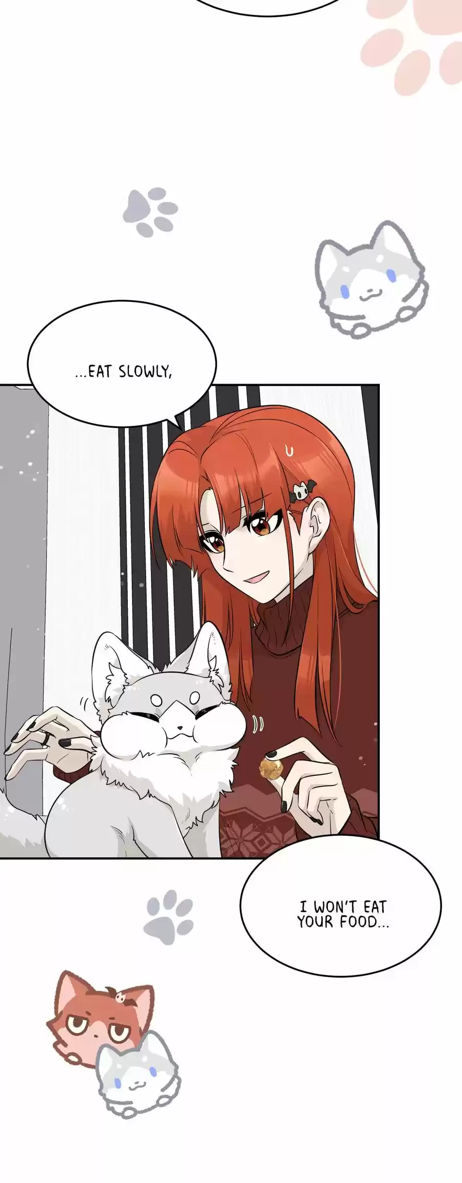 My Food Seems To Be Very Cute Chapter 84.5