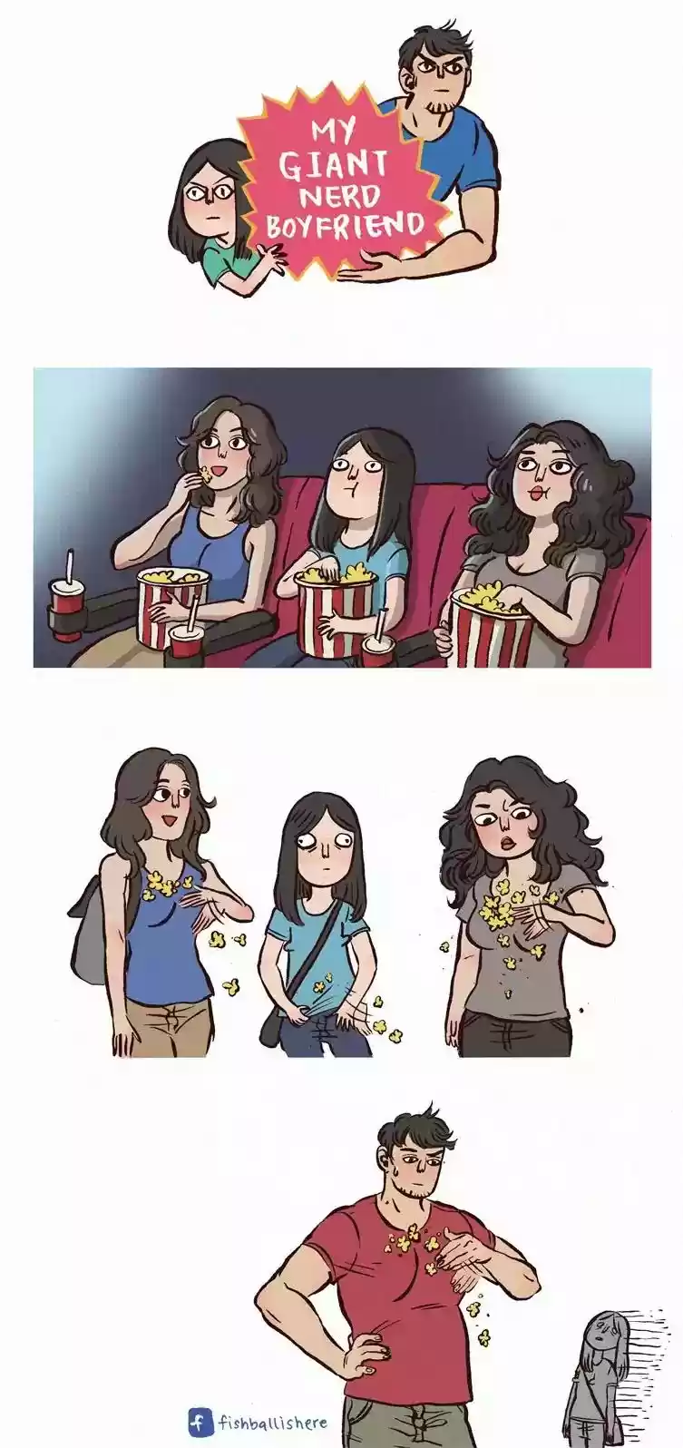 My Giant Nerd Boyfriend Chapter 16: Everyone Have Boobs