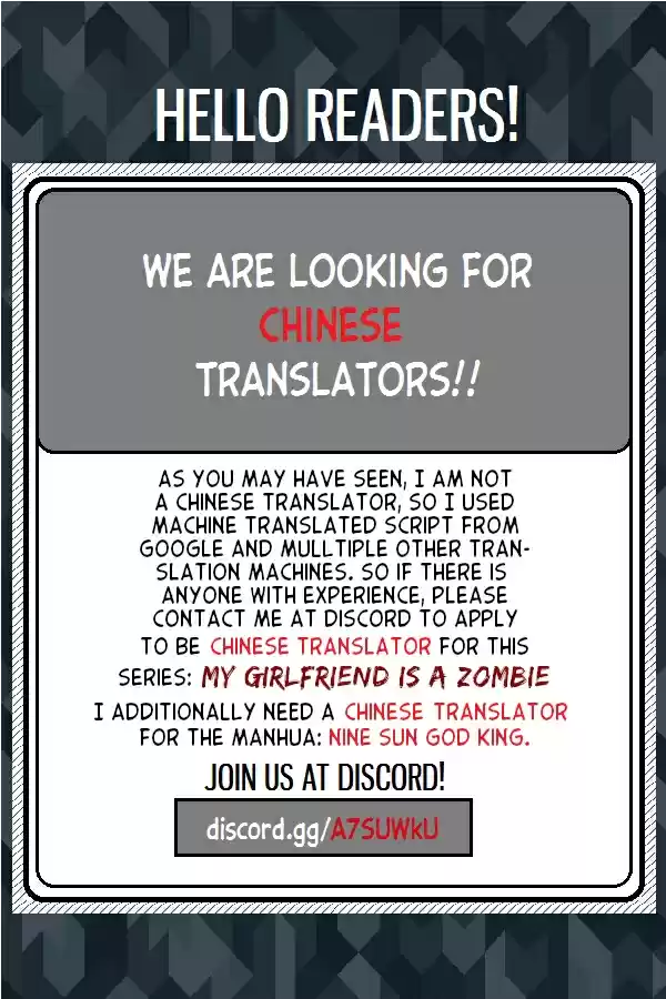 My Girlfriend Is a Zombie Ch. 104