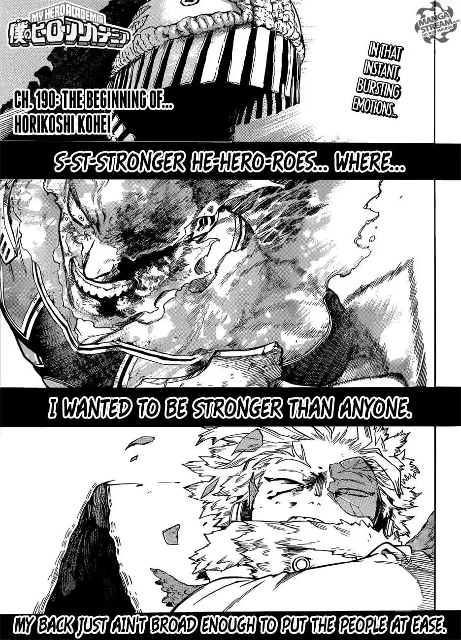 My Hero Academia 190