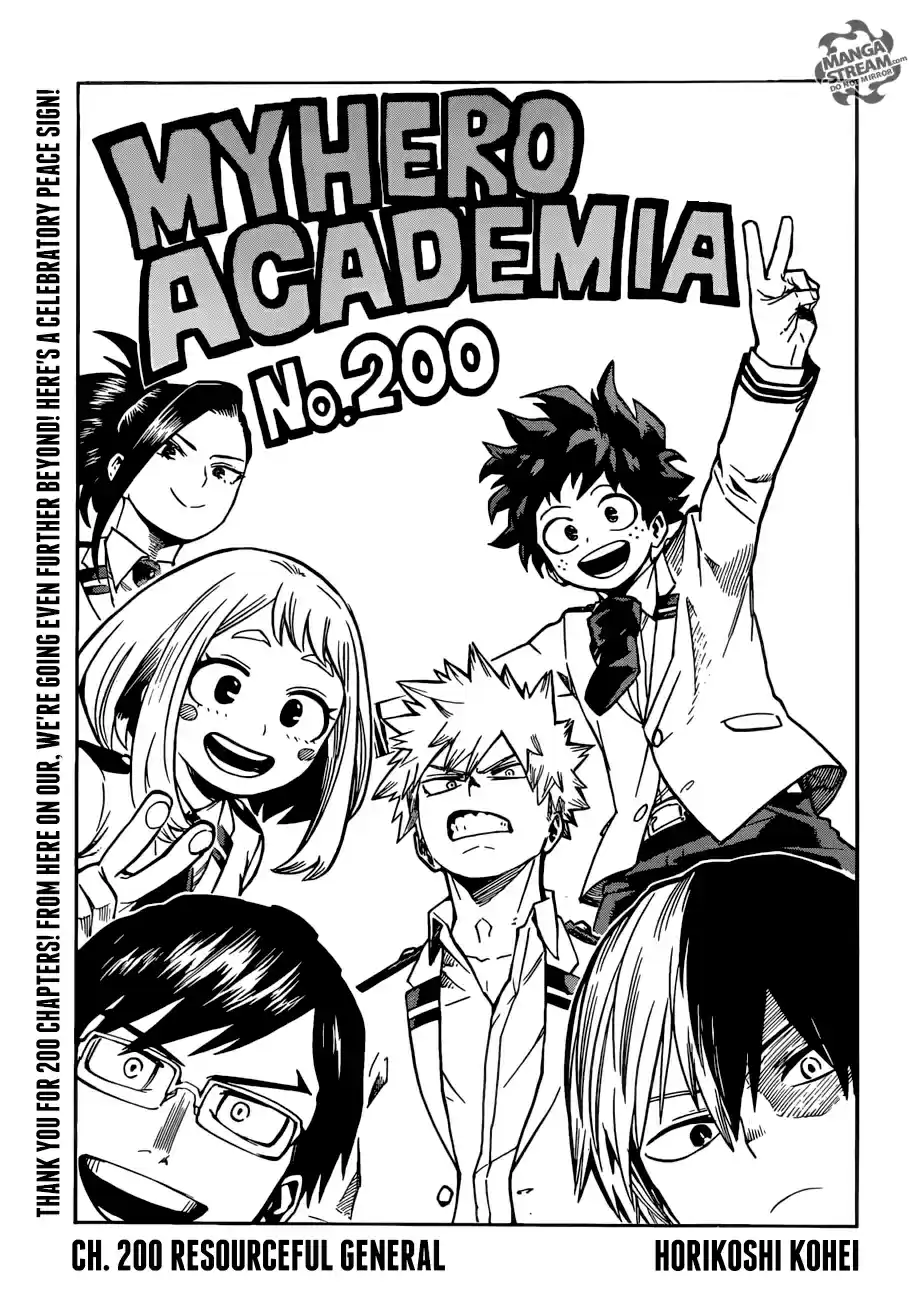 My Hero Academia 200