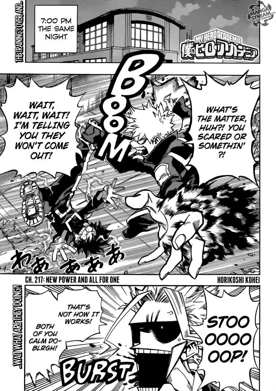 My Hero Academia 217