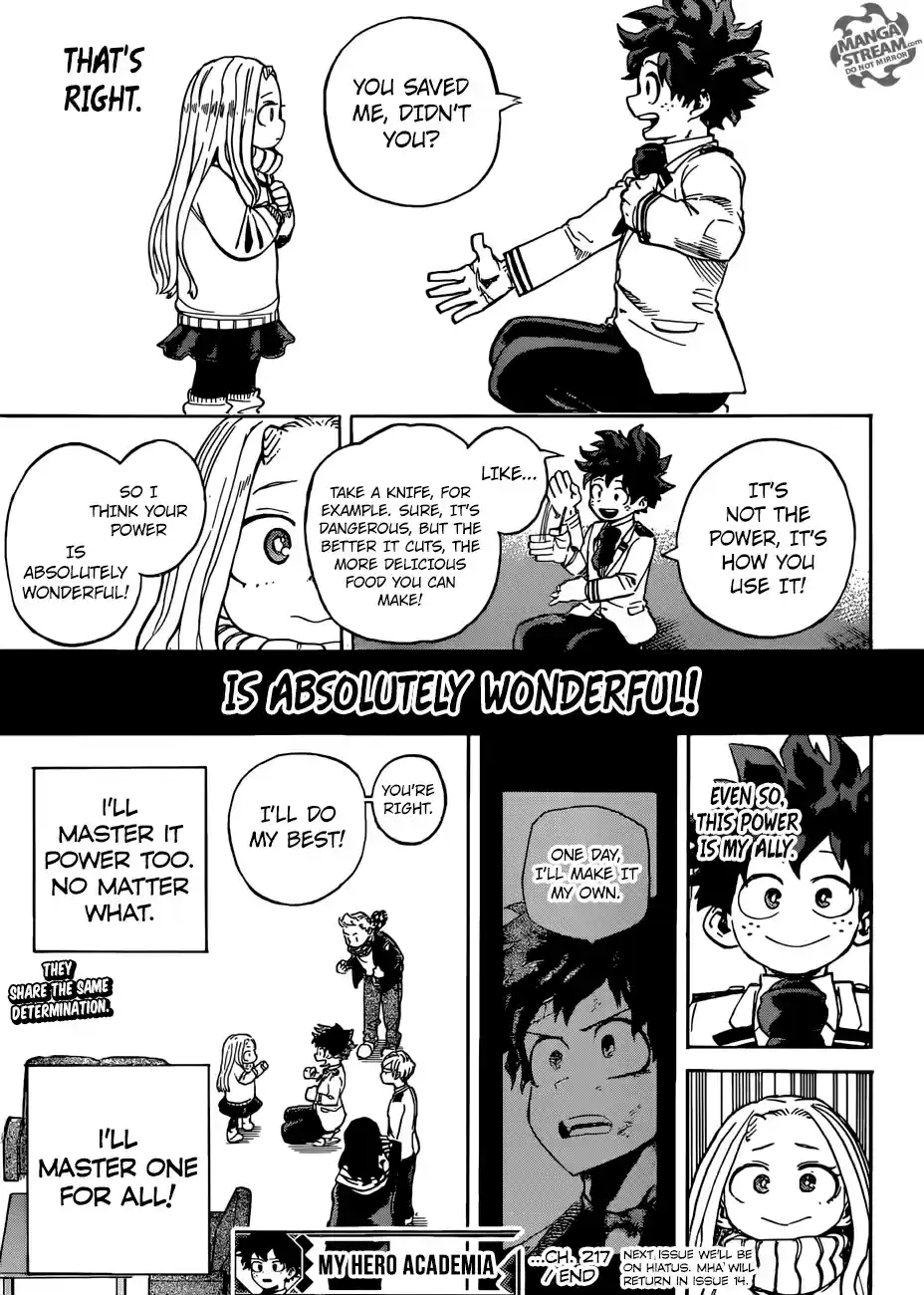 My Hero Academia 217