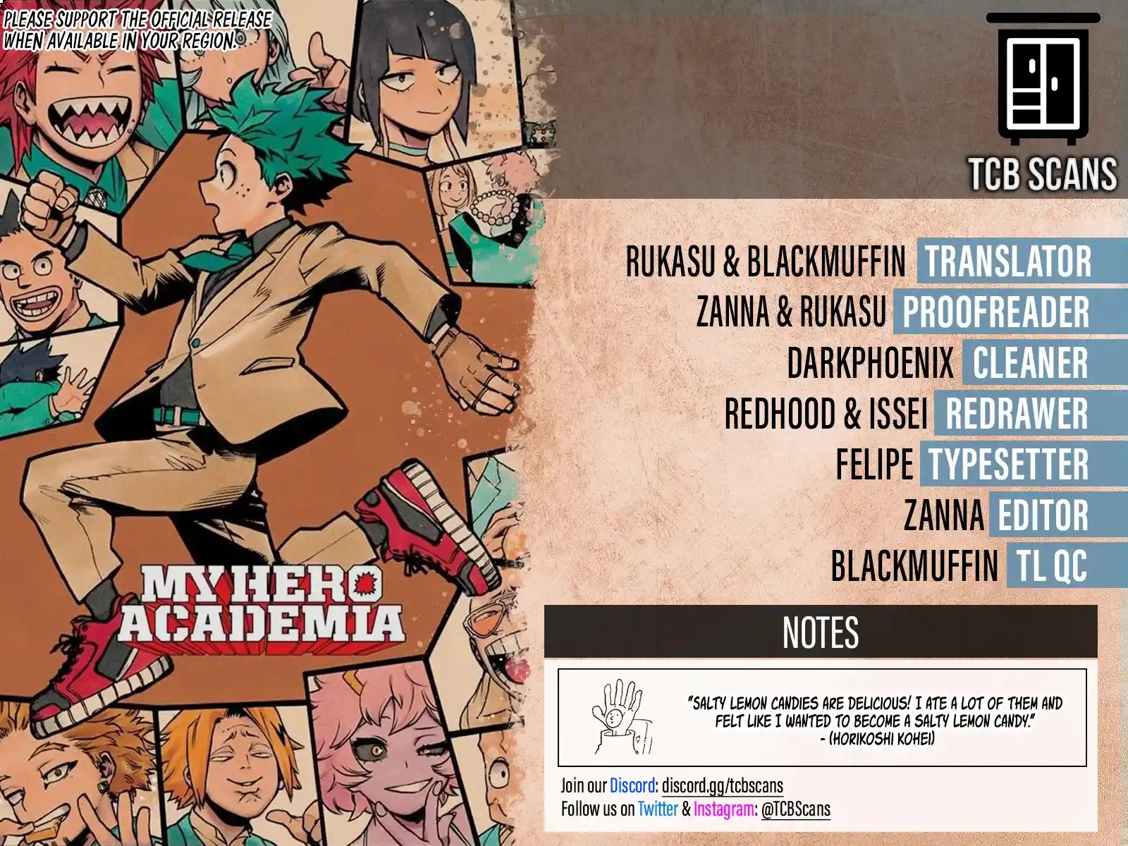 My Hero Academia Chapter 399