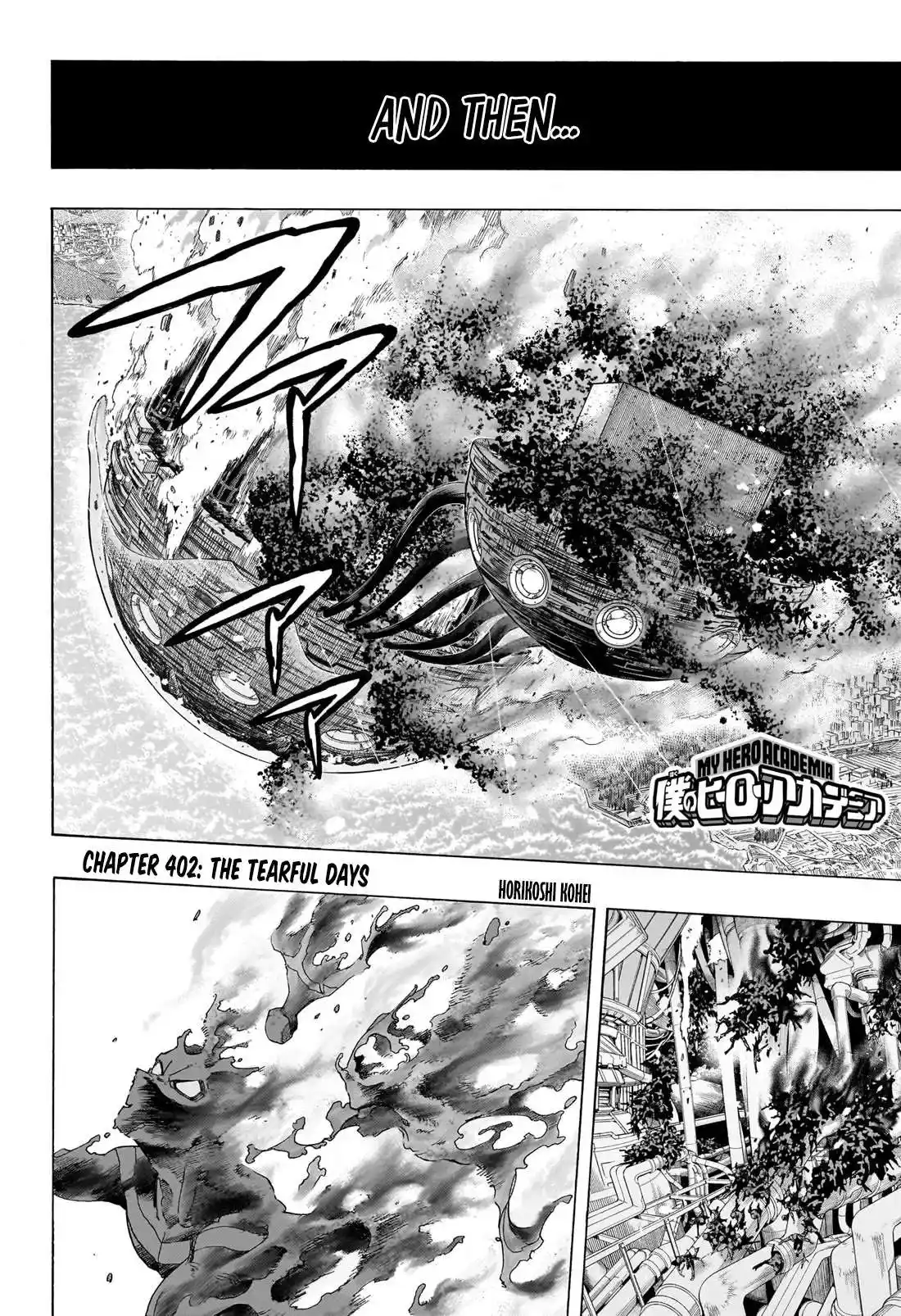My Hero Academia Chapter 402