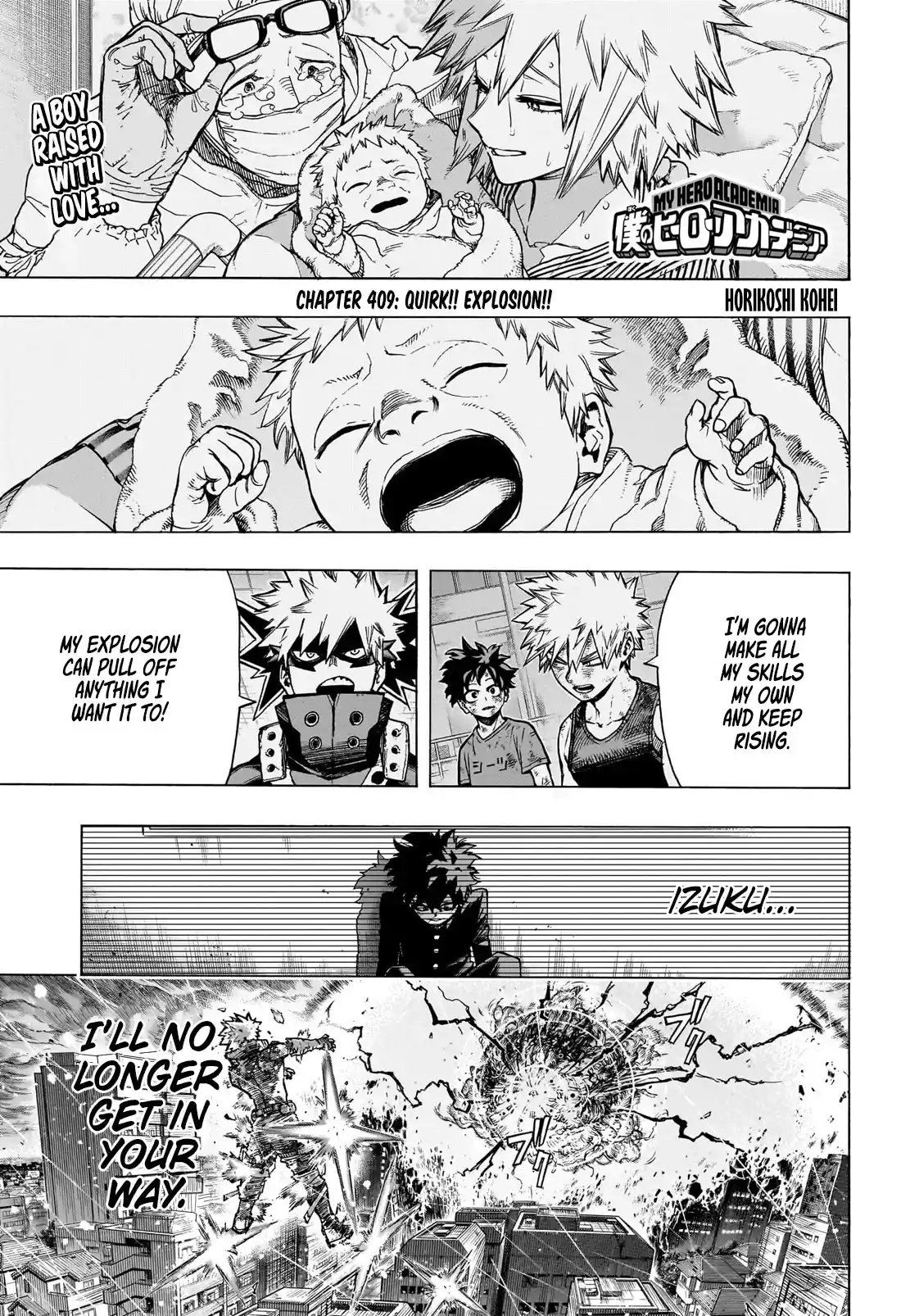 My Hero Academia Chapter 409