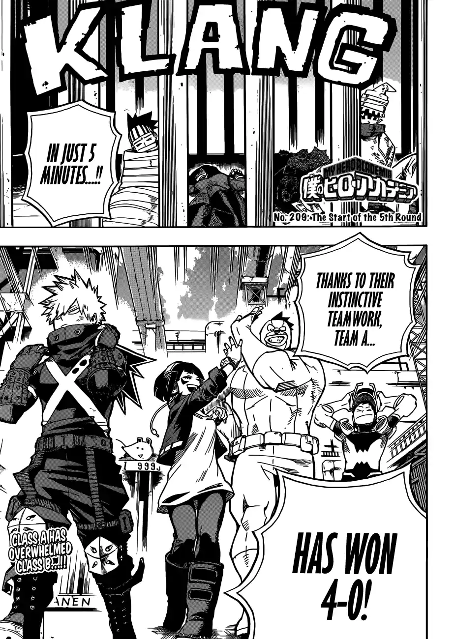 My Hero Academia No. 209