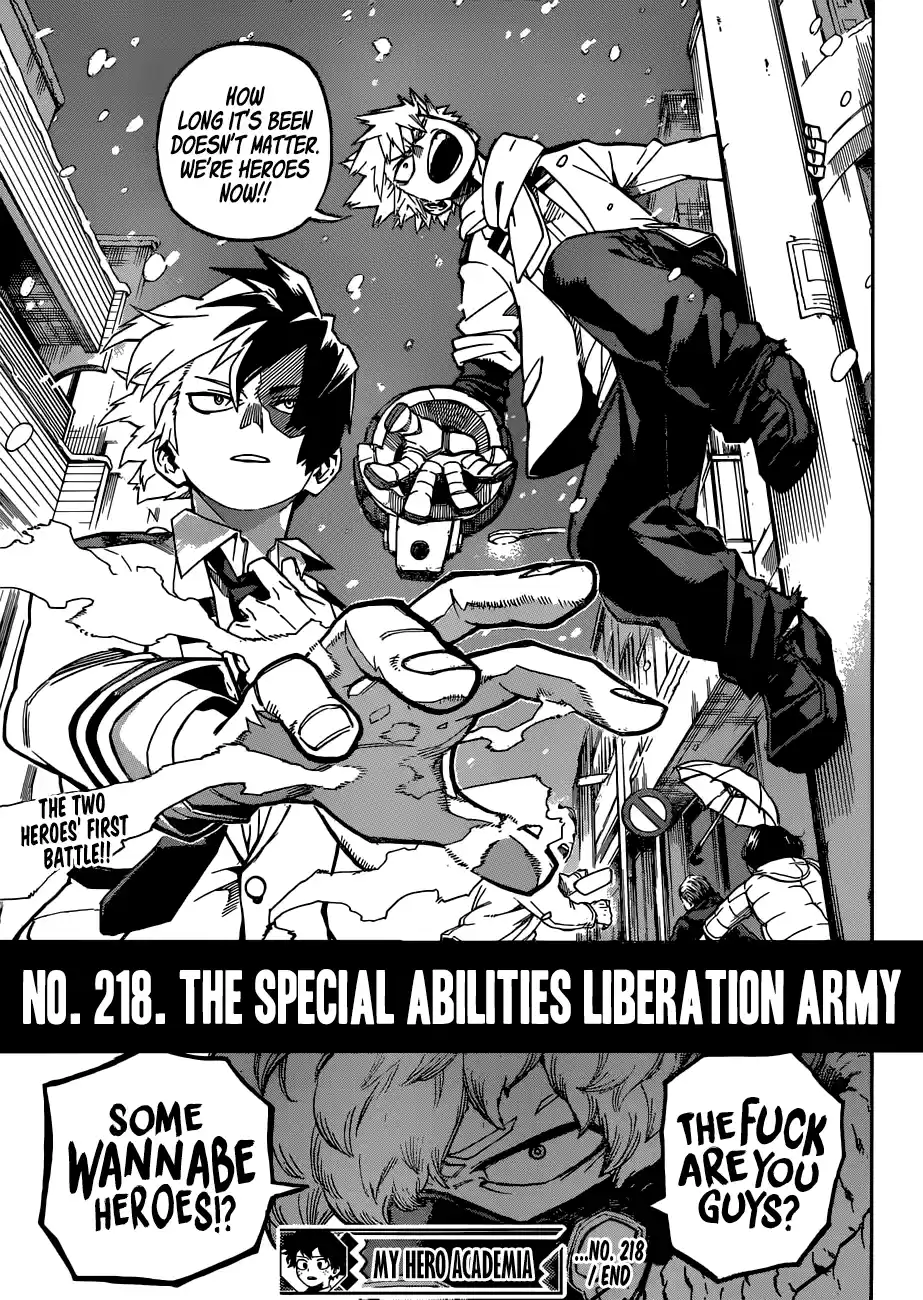 My Hero Academia No. 218