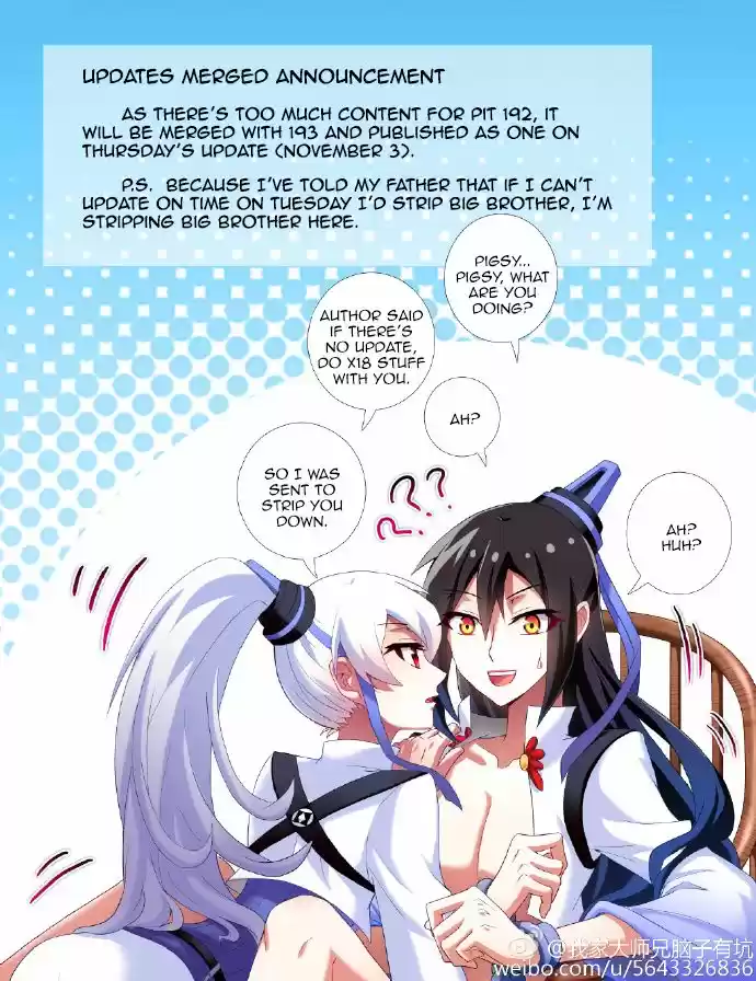 My Sect's Senior Disciple Has a Hole in His Brain ch.164.5