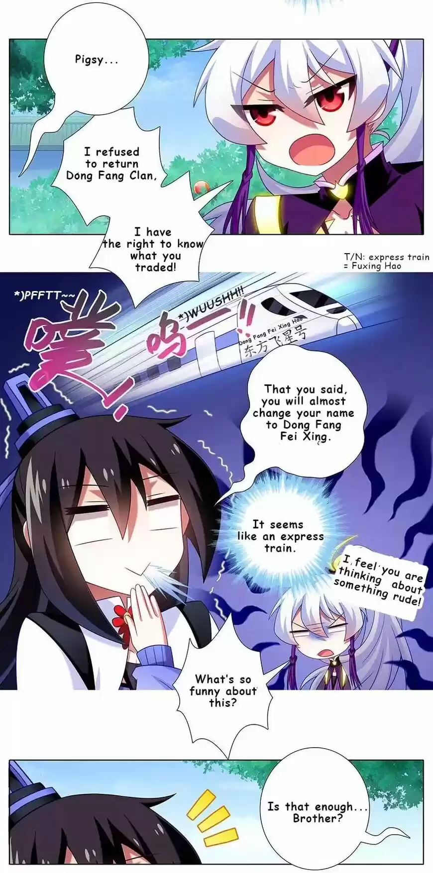 My Sect's Senior Disciple Has a Hole in His Brain ch.332