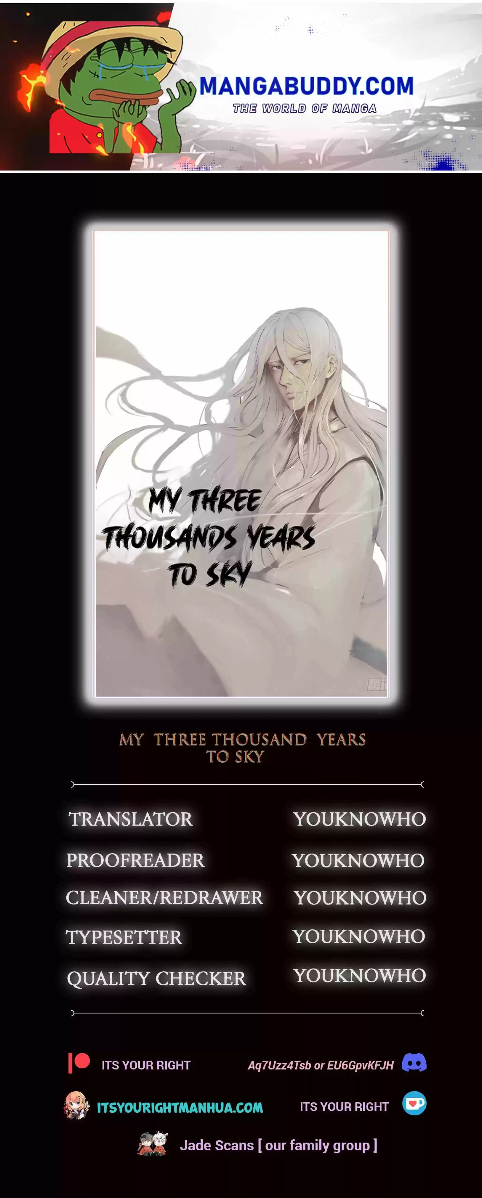 My Three Thousand Years To The Sky Chapter 256
