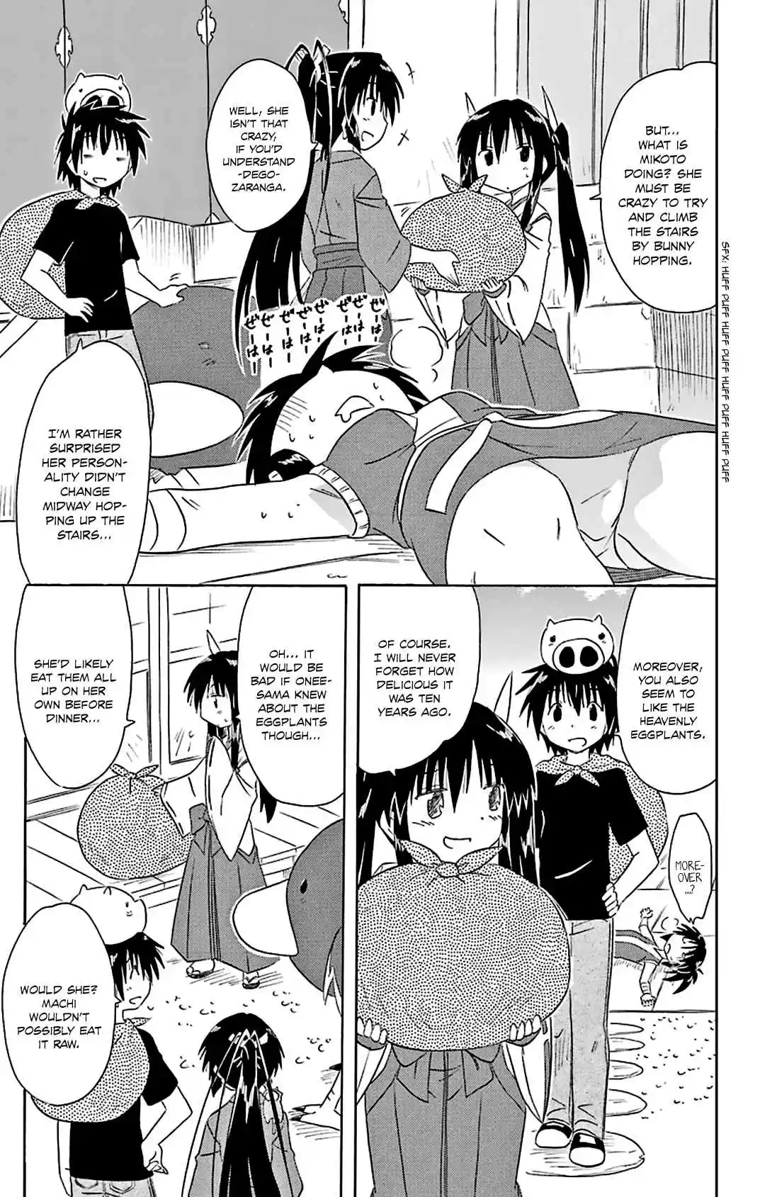 Nagasarete Airantou Vol. 27 Ch. 163 Changed by an Eggplant