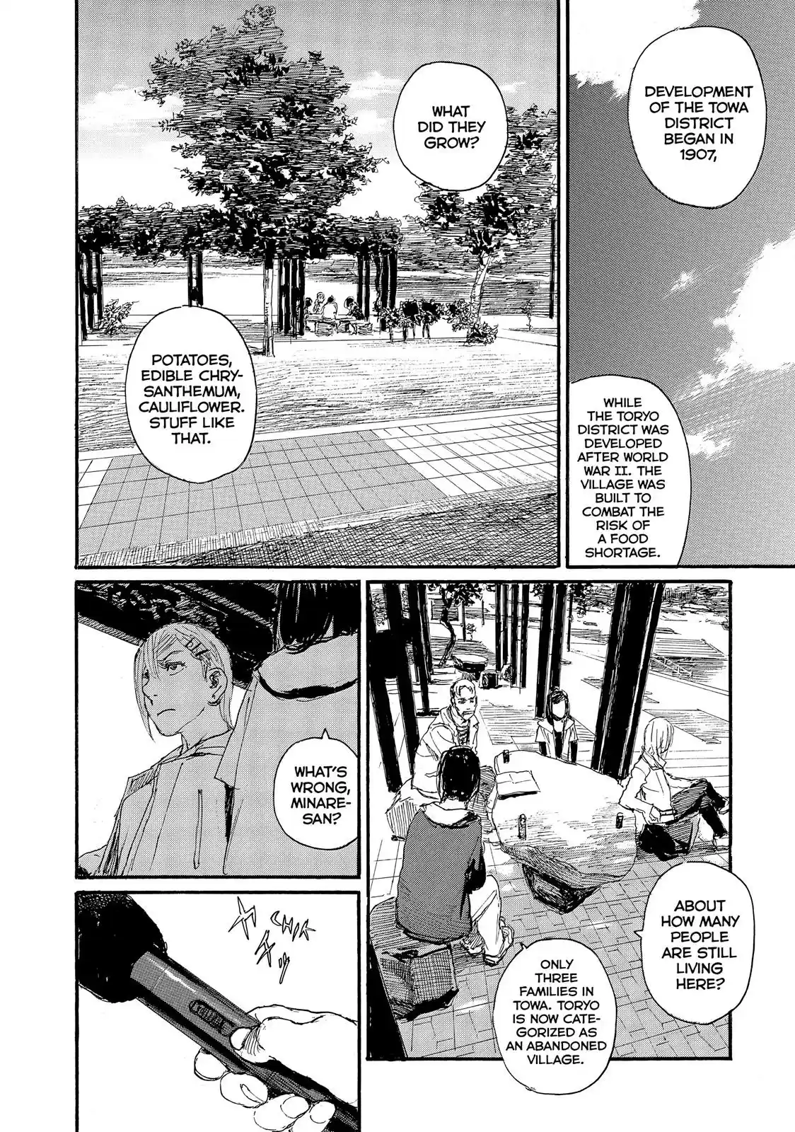 Nami yo Kiite Kure Chapter 34