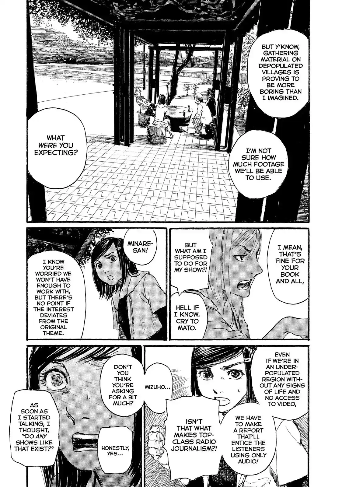 Nami yo Kiite Kure Chapter 34