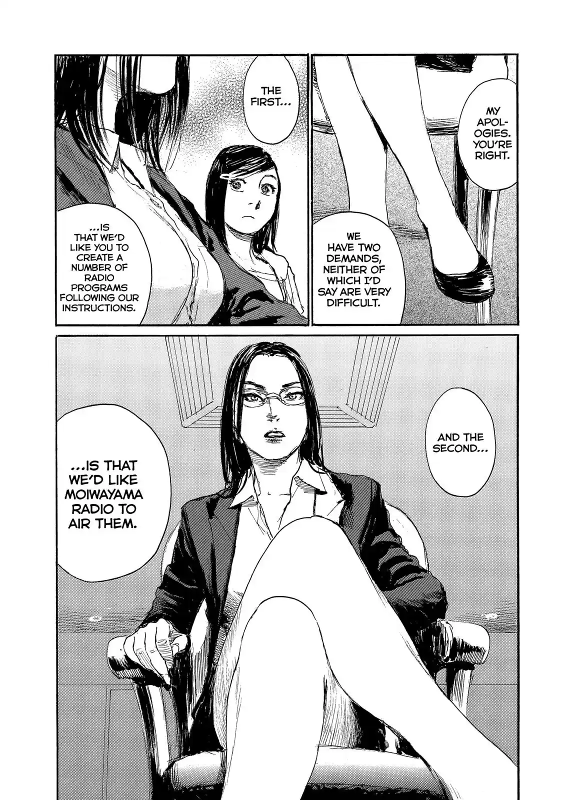 Nami yo Kiite Kure Chapter 35