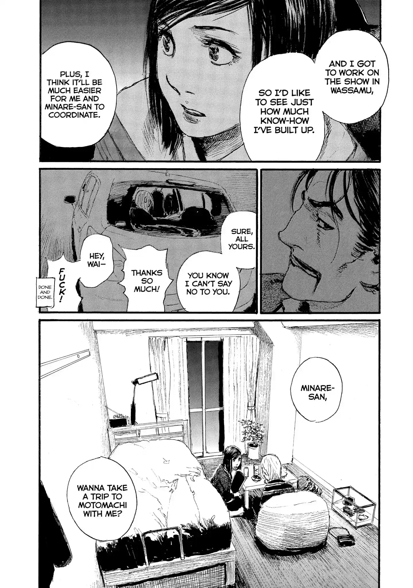 Nami yo Kiite Kure Chapter 47: I Can't Confine You