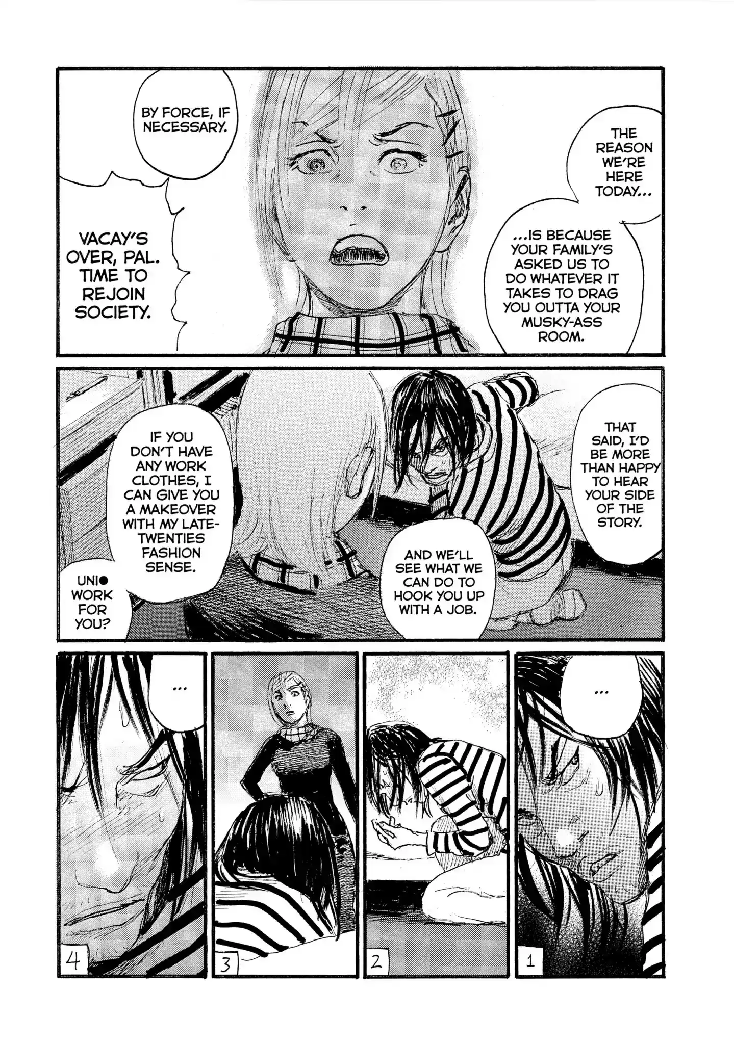 Nami yo Kiite Kure Chapter 50: I Can't Be Bothered