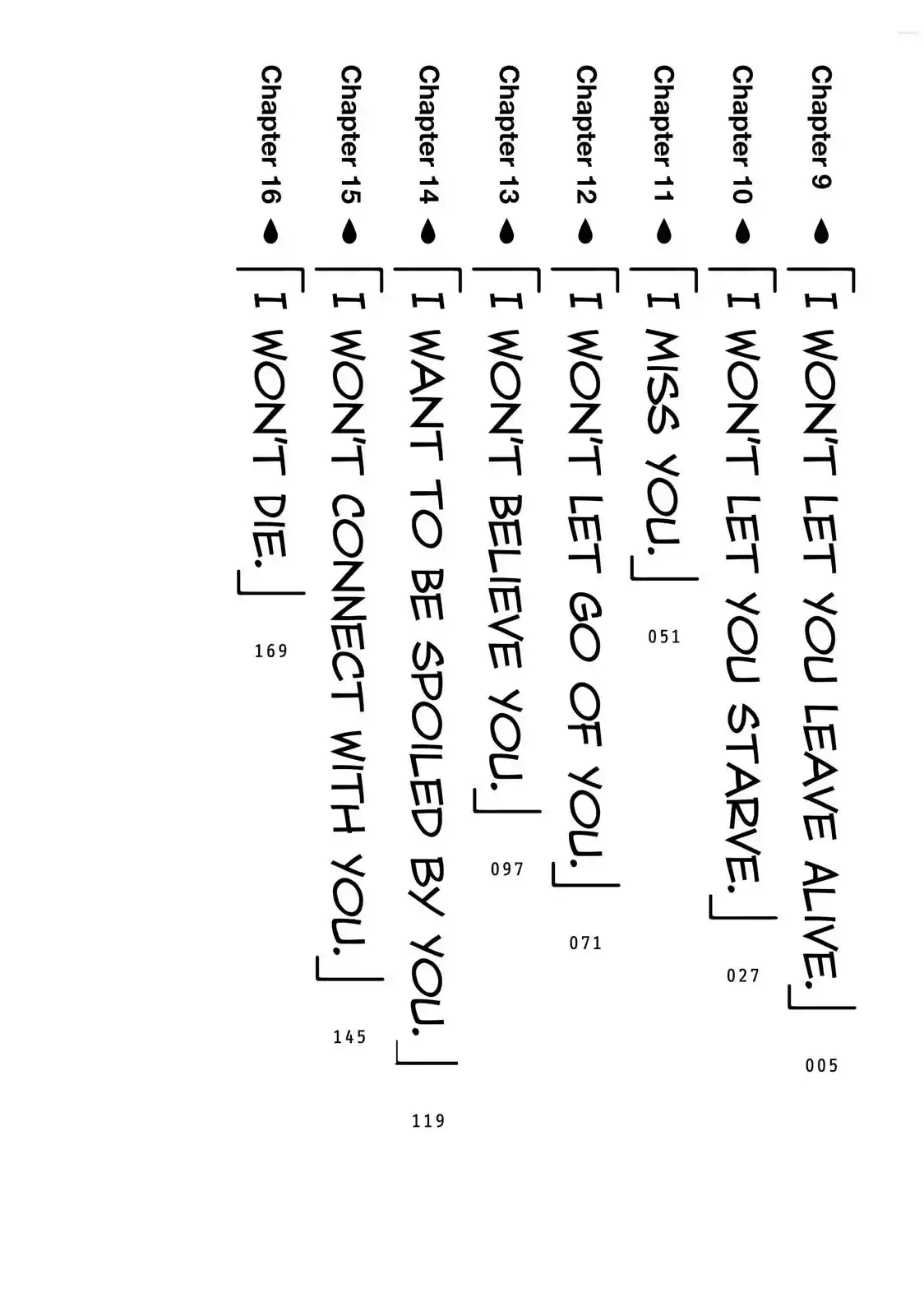Nami yo Kiite Kure Chapter 9