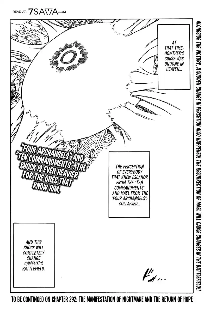 Nanatsu no Taizai Ch. 291 An Eye for an Eye and A Tooth for a Tooth
