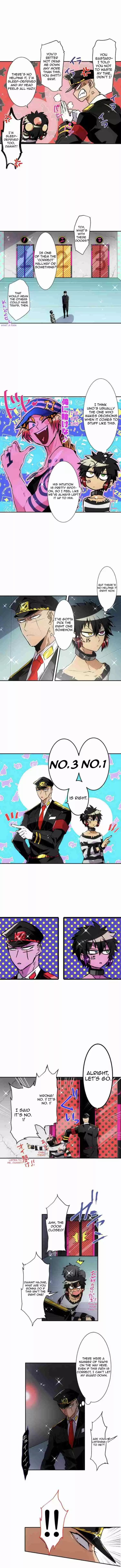 Nanbaka Ch. 163 Hajime and Jyugo's Early Morning DEAD Race 2