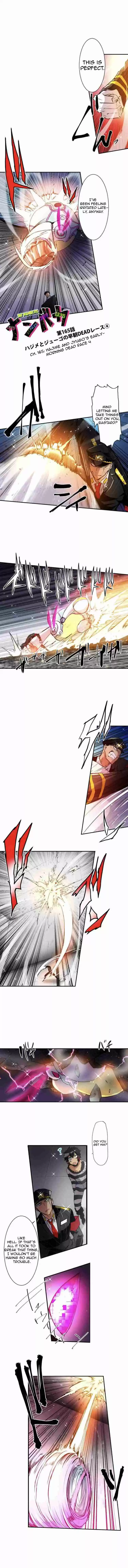 Nanbaka Ch. 165 Hajime and Jyugo's Early Morning DEAD Race 4
