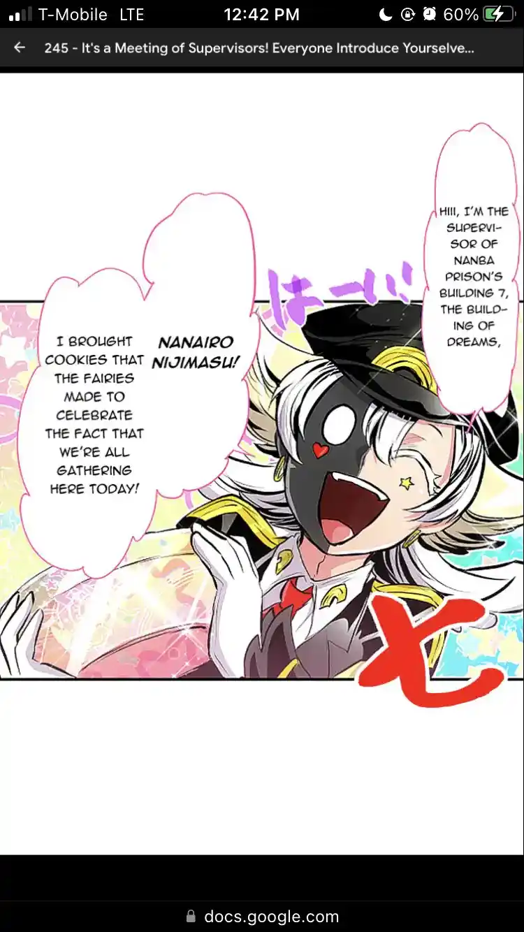 Nanbaka Chapter 245