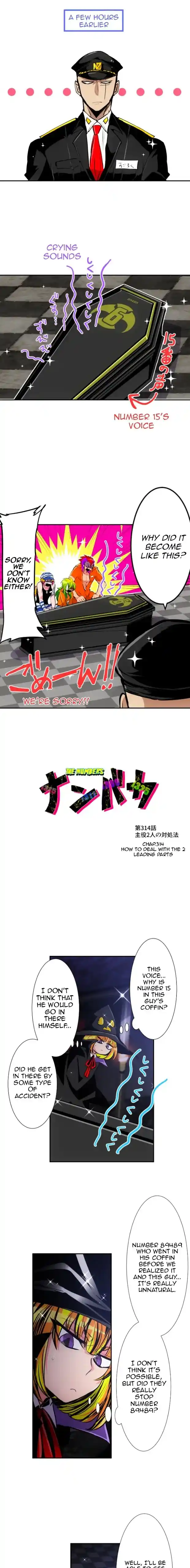 Nanbaka Chapter 314