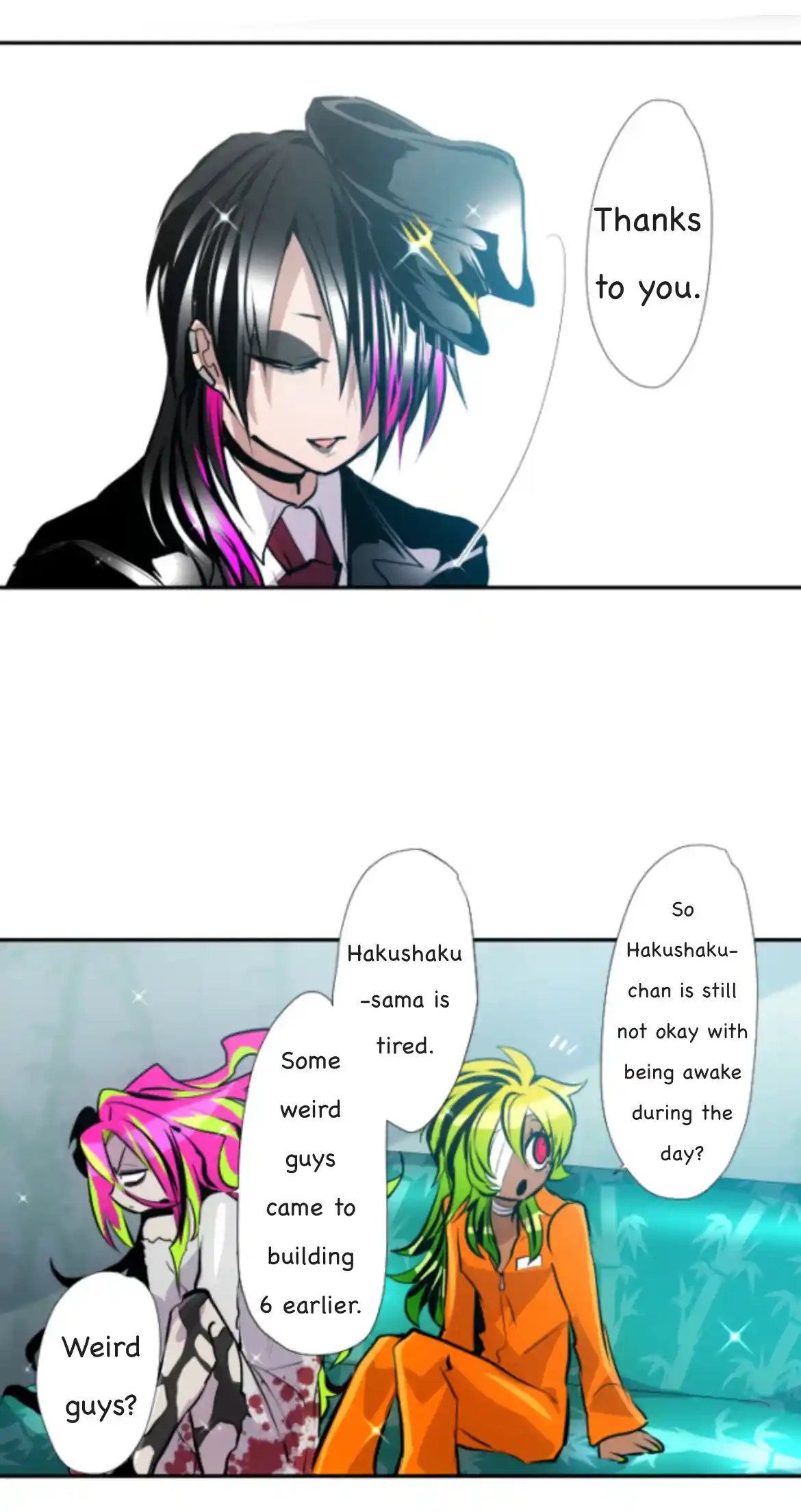 Nanbaka Chapter 348