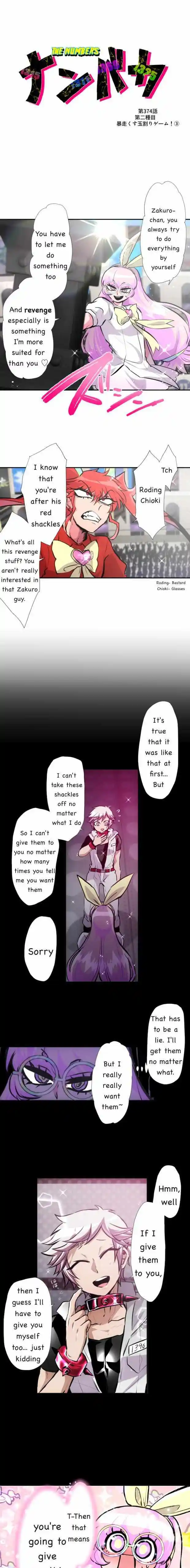 Nanbaka Chapter 374
