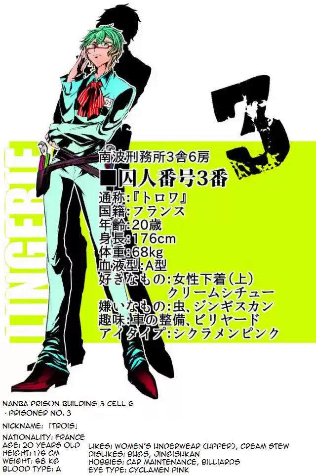 Nanbaka Chapter 37.7: Bonus