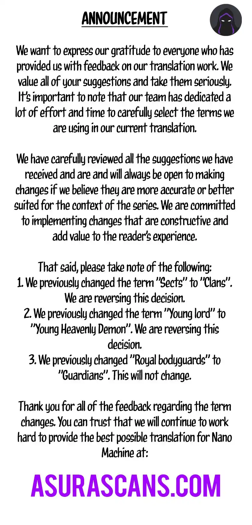 Nano Machine 136.5 {NOTICE}