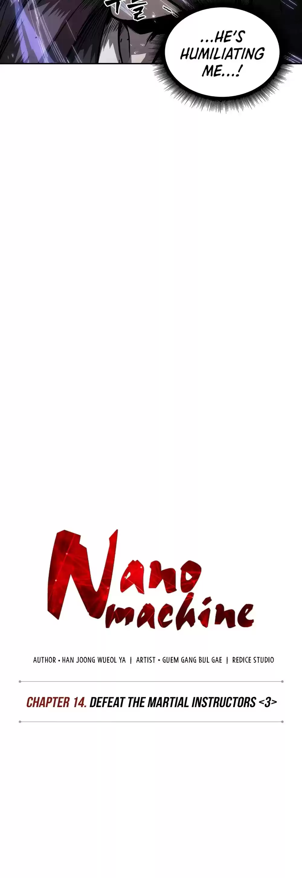 Nano Machine Chapter 37