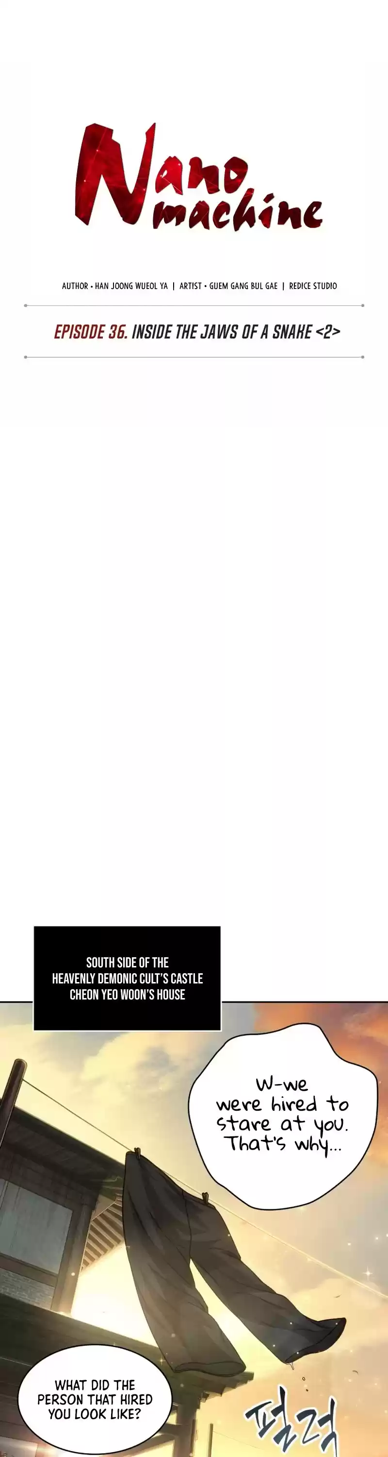 Nano Machine Chapter 92