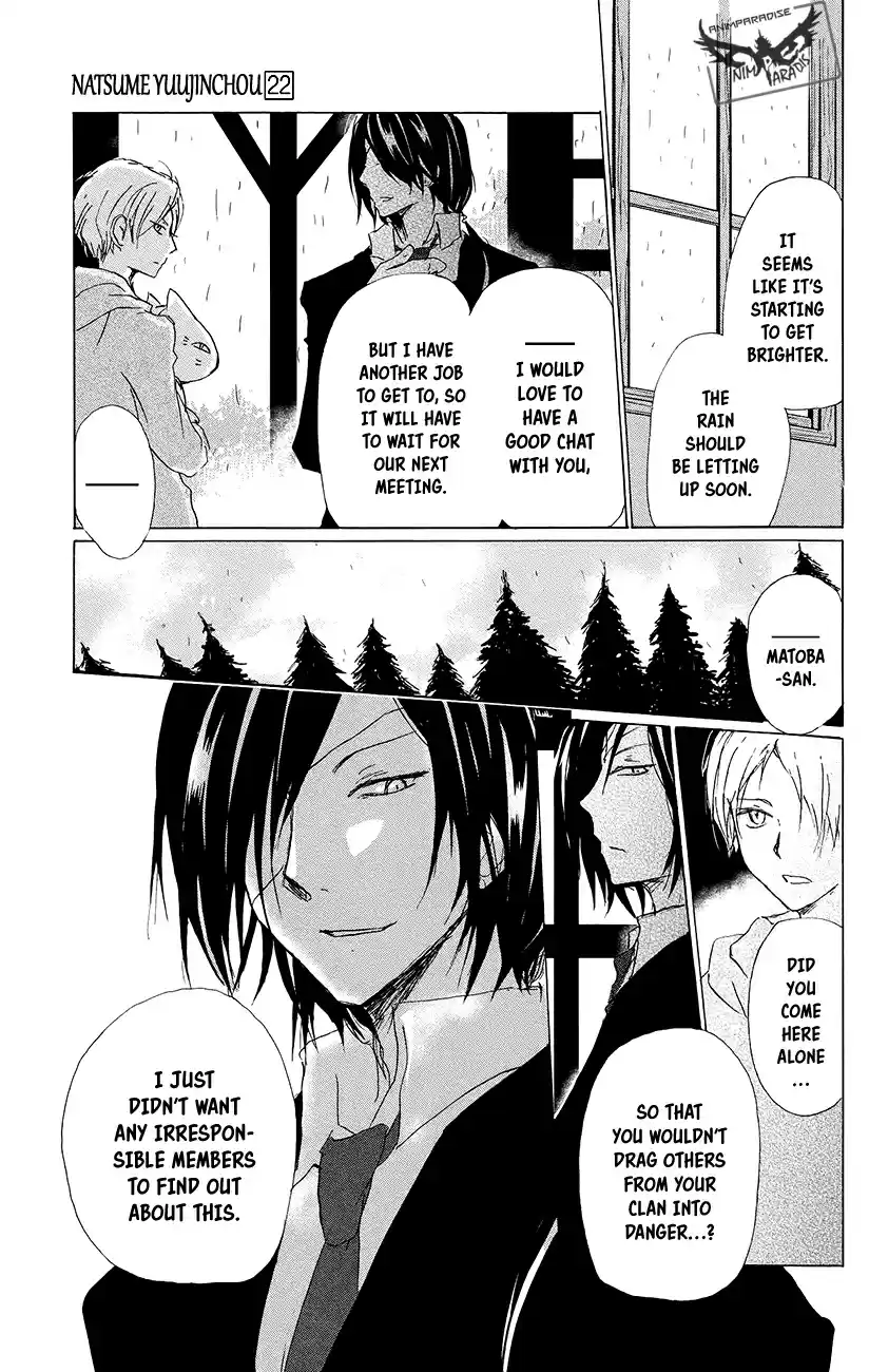 Natsume Yuujinchou Vol. 22 Ch. 89.5 Special 19 Taking Shelter in an Abandoned Station