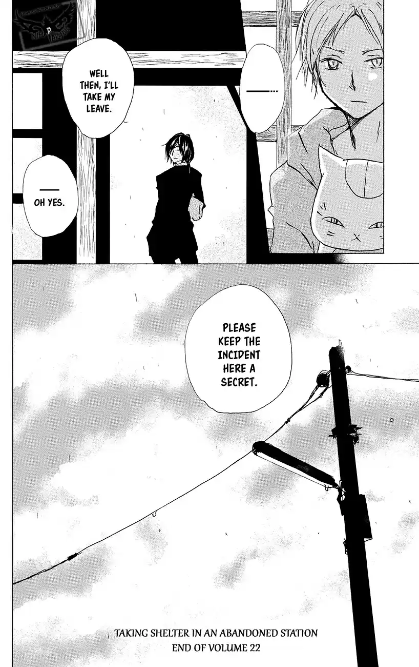 Natsume Yuujinchou Vol. 22 Ch. 89.5 Special 19 Taking Shelter in an Abandoned Station