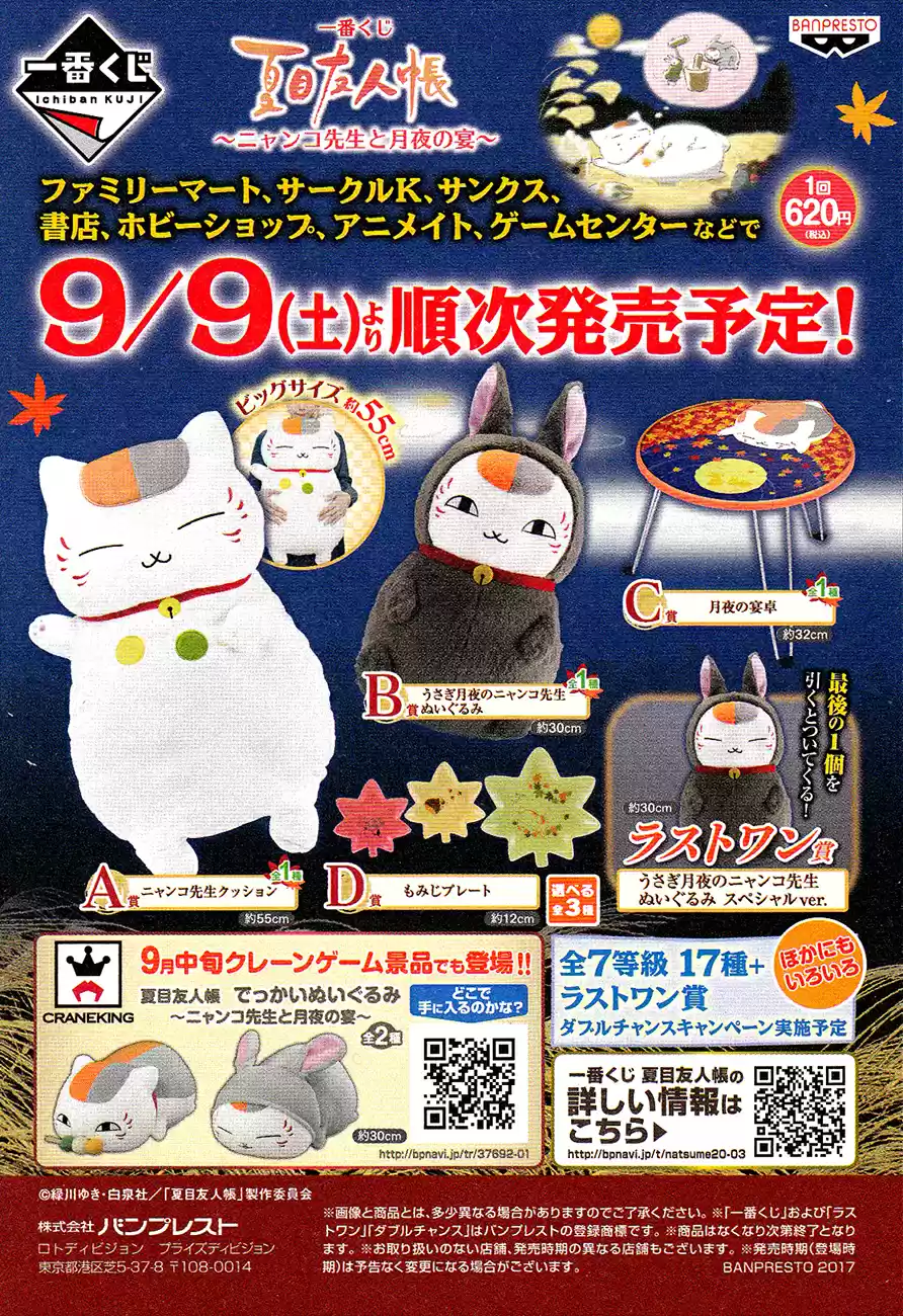 Natsume Yuujinchou Vol. 22 Ch. 89.6 Extras for Volume 22