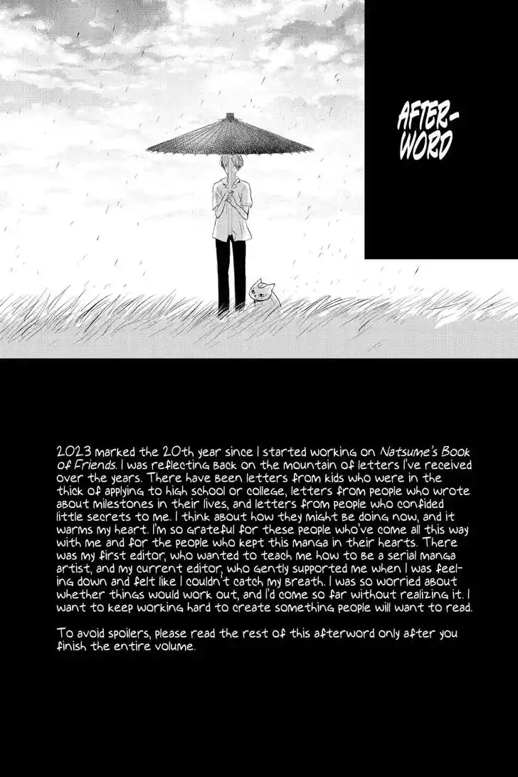 Natsume Yuujinchou Vol.29 Ch.123