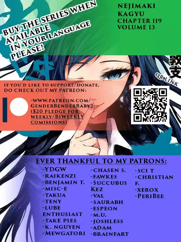 Nejimaki Kagyu Chapter 119