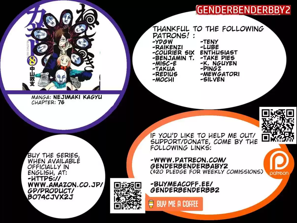 Nejimaki Kagyu Vol. 8 Ch. 76 Elisa vs Marble