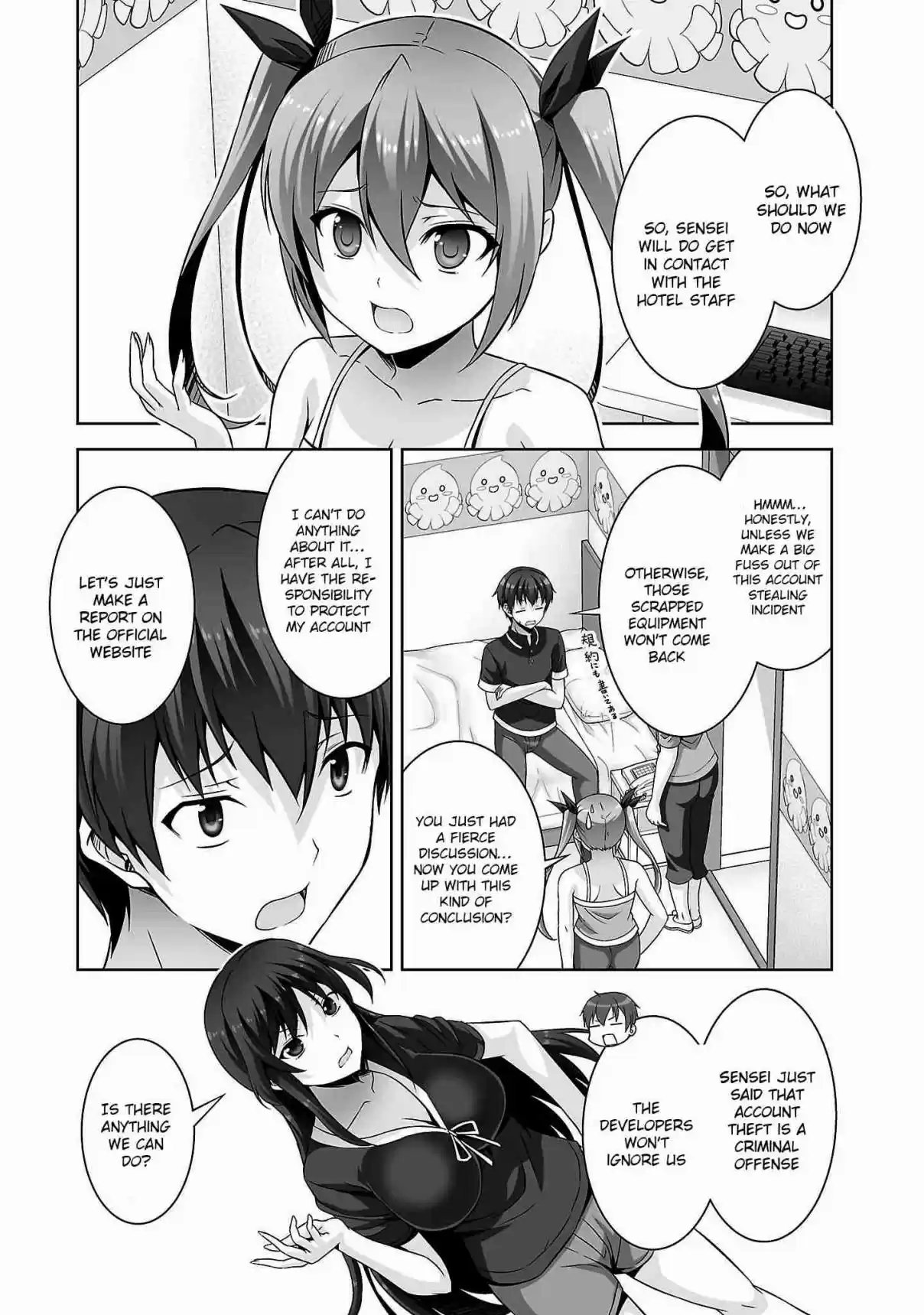 Netgame no Yome wa Onna no Ko ja nai to Omotta? Ch. 22