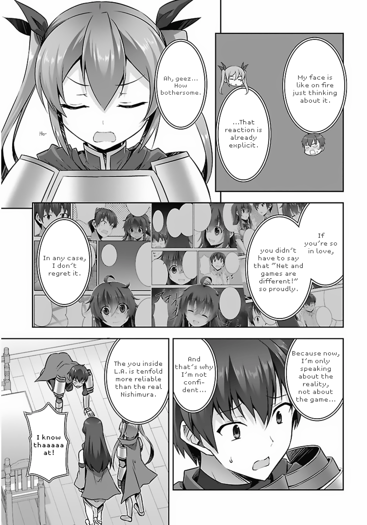 Netgame no Yome wa Onna no Ko ja nai to Omotta? Ch.18